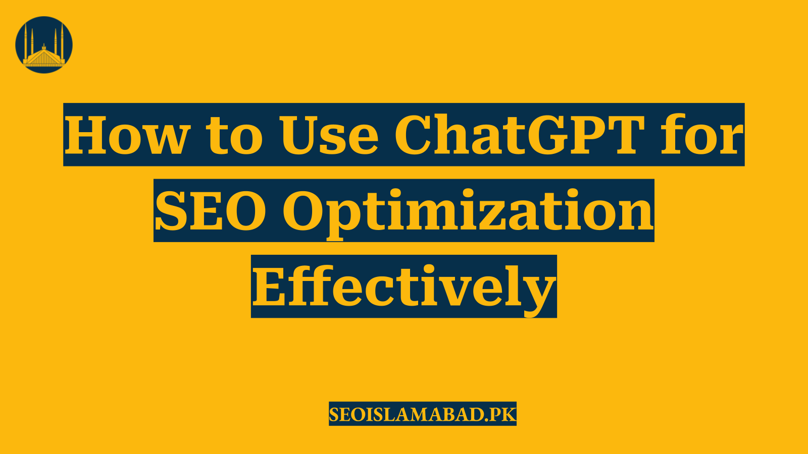 How to Use ChatGPT for SEO Optimization Effectively