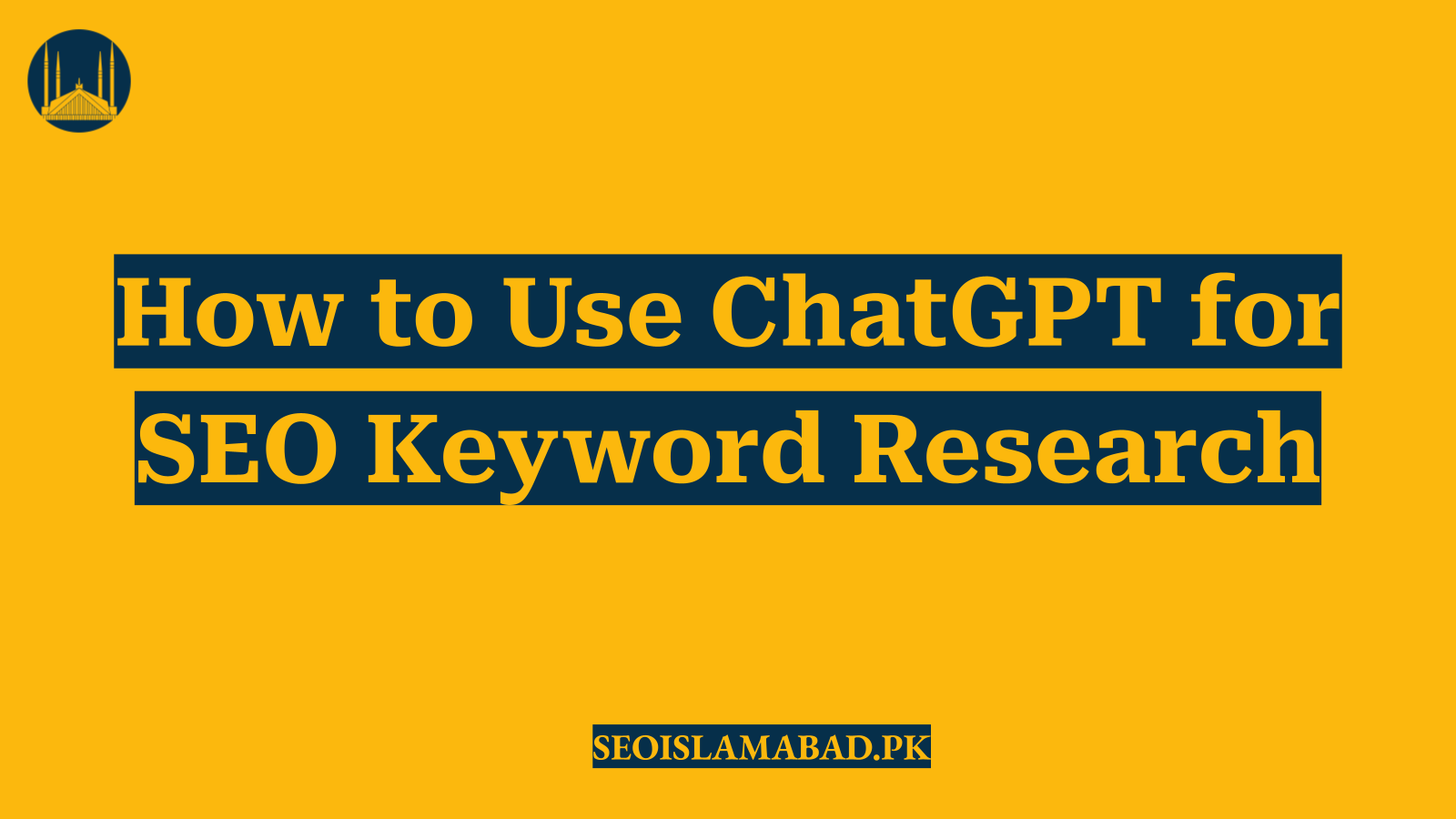 How to Use ChatGPT for SEO Keyword Research