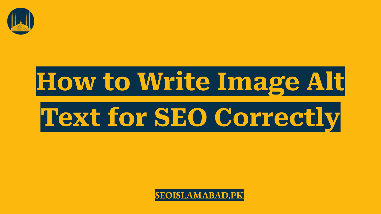 How to Write Image Alt Text for SEO Correctly