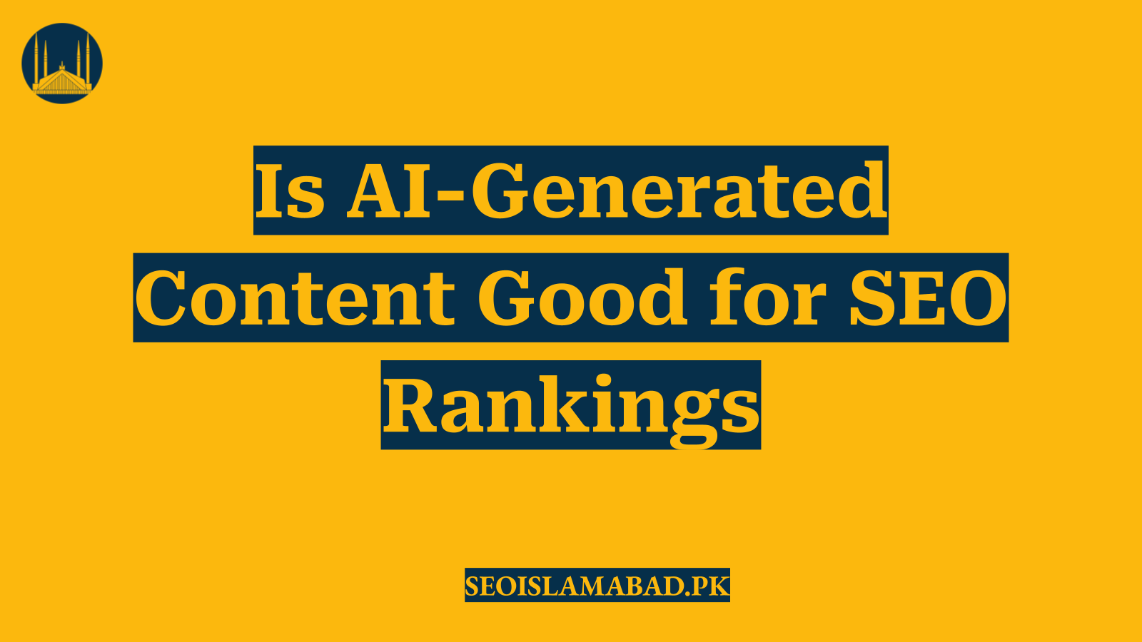 Is AI-Generated Content Good for SEO Rankings