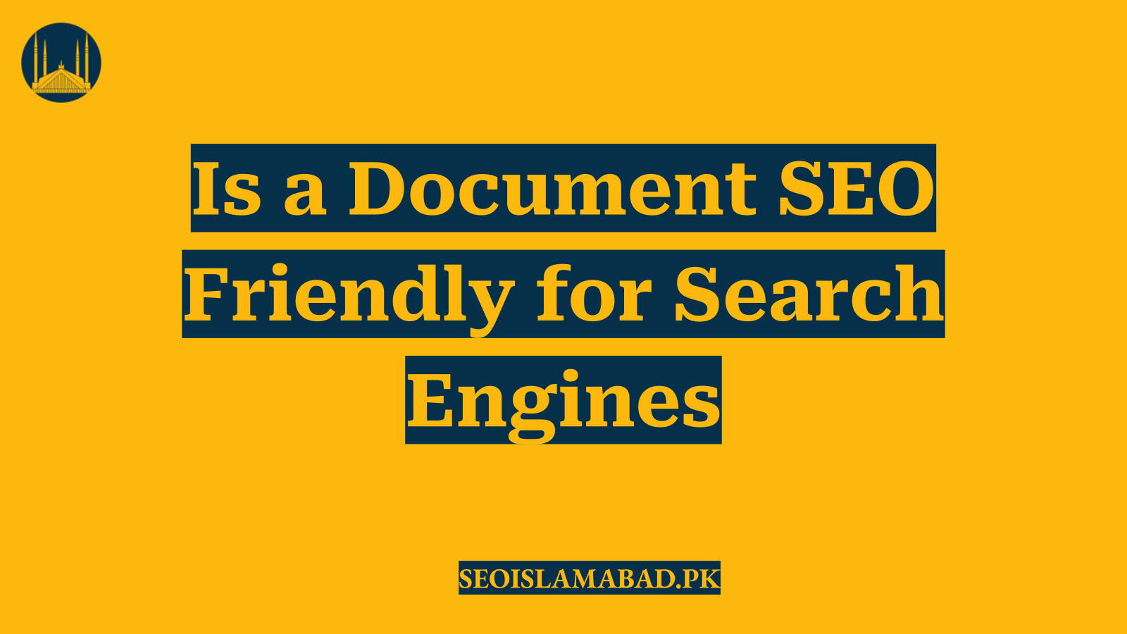 Is a Document SEO Friendly for Search Engines