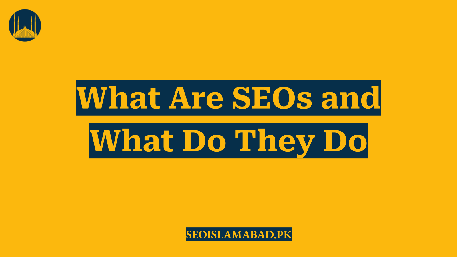 What Are SEOs and What Do They Do