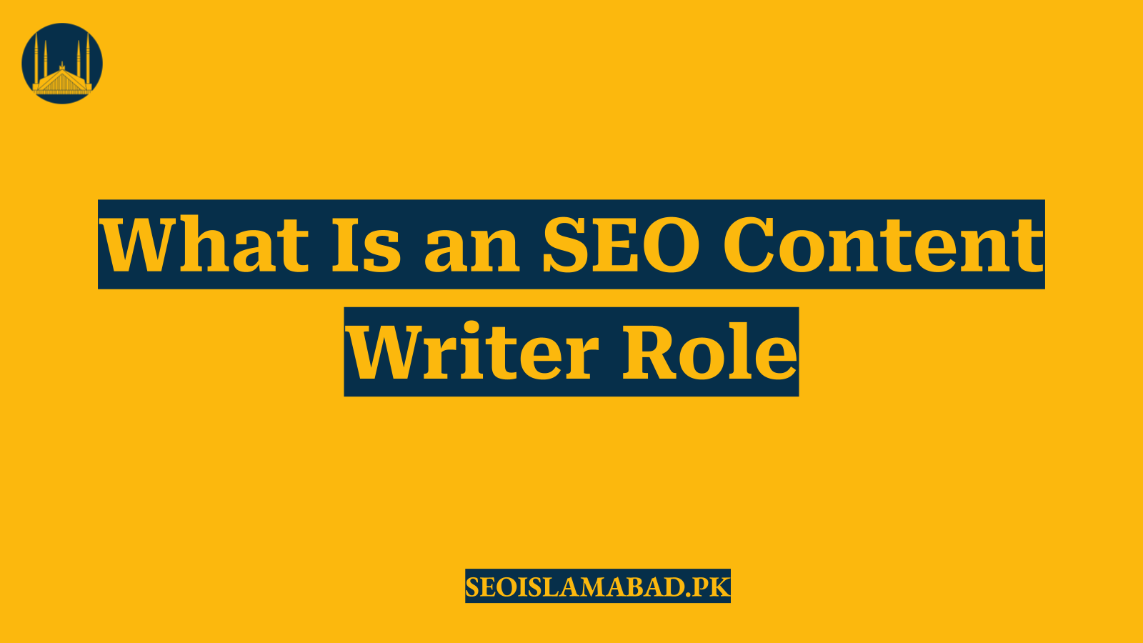 What Is an SEO Content Writer Role