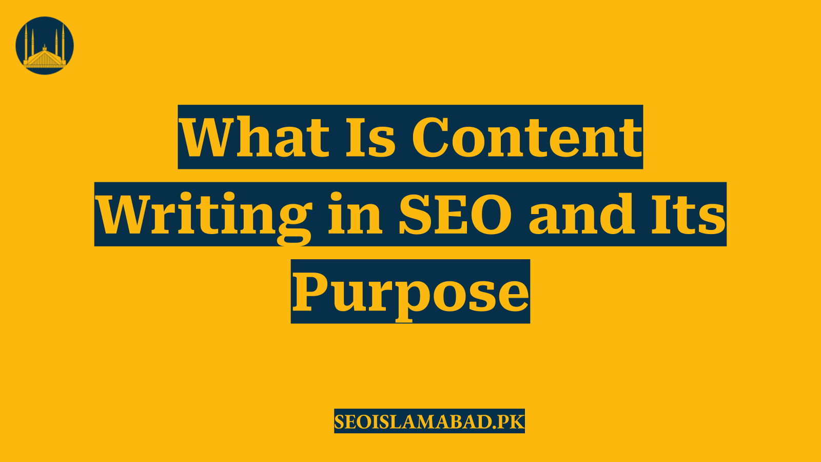 What Is Content Writing in SEO and Its Purpose