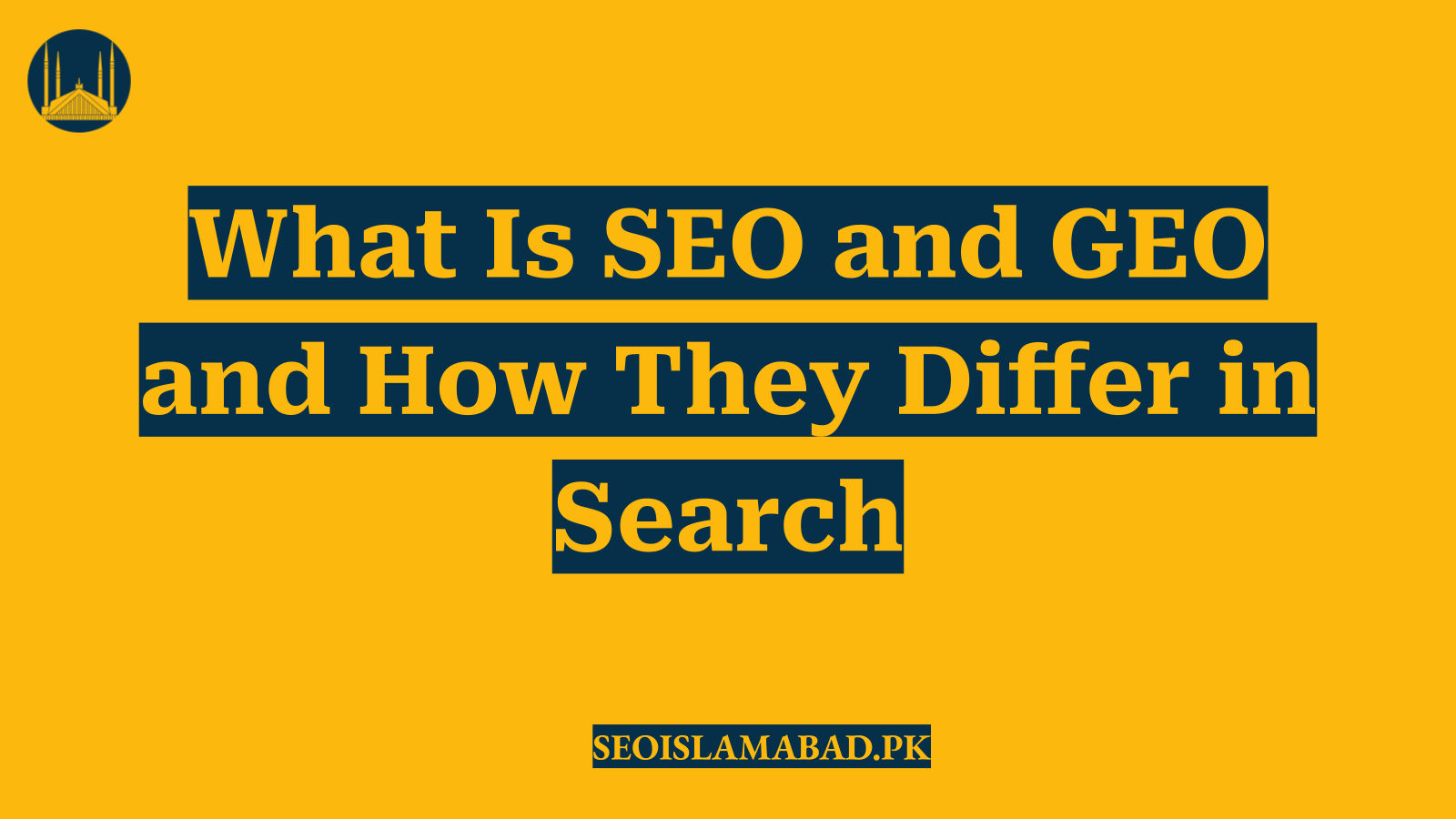 What Is SEO and GEO and How They Differ in Search