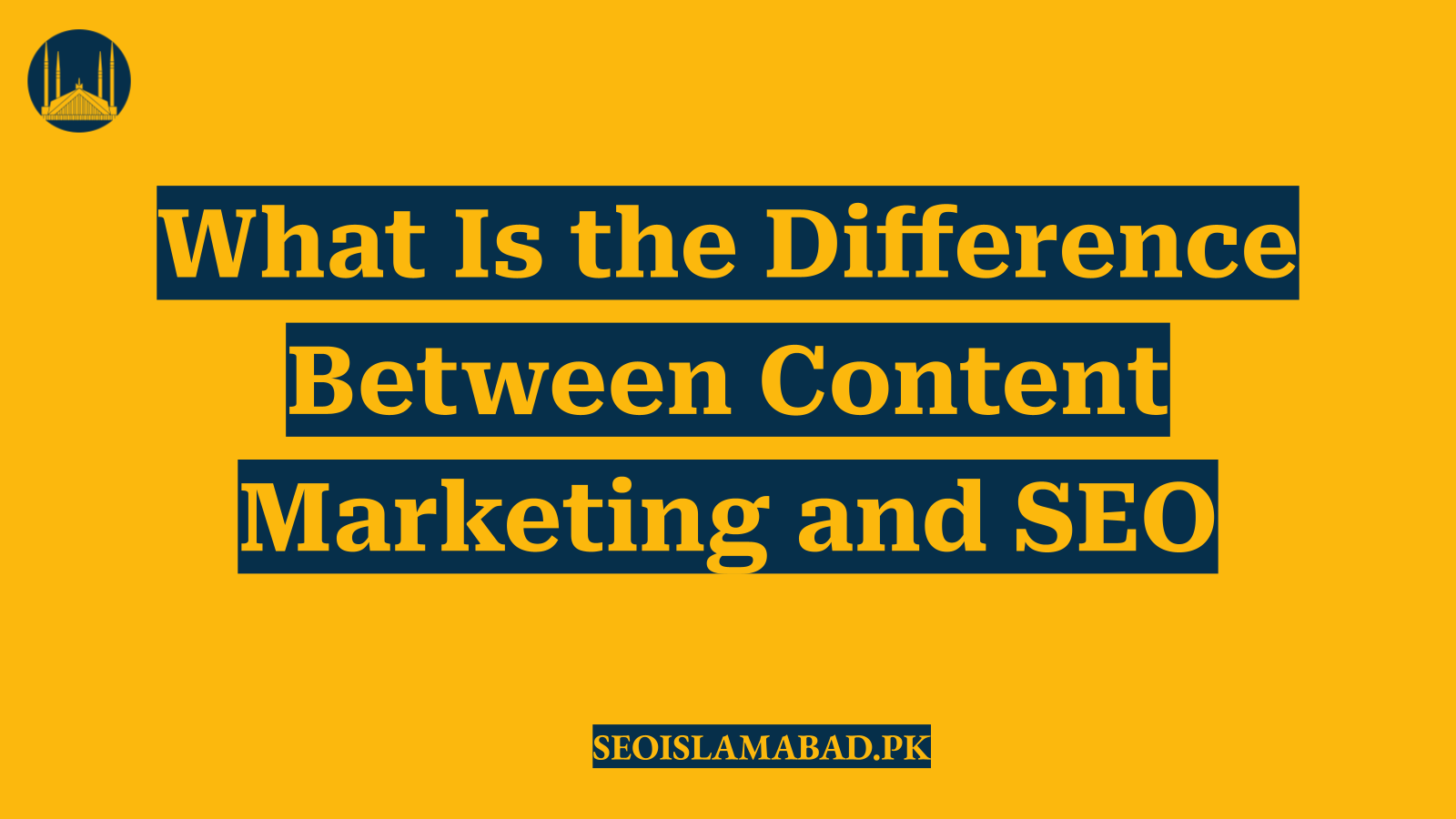 What Is the Difference Between Content Marketing and SEO